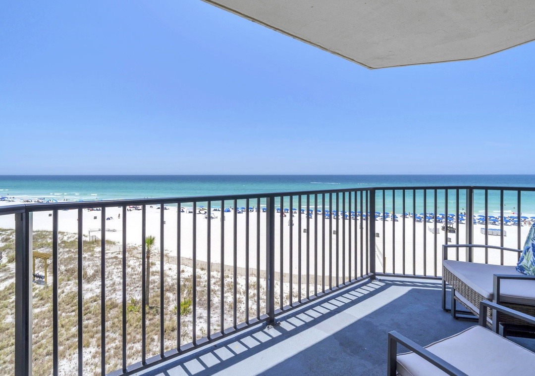 Sunbird 508E balcony