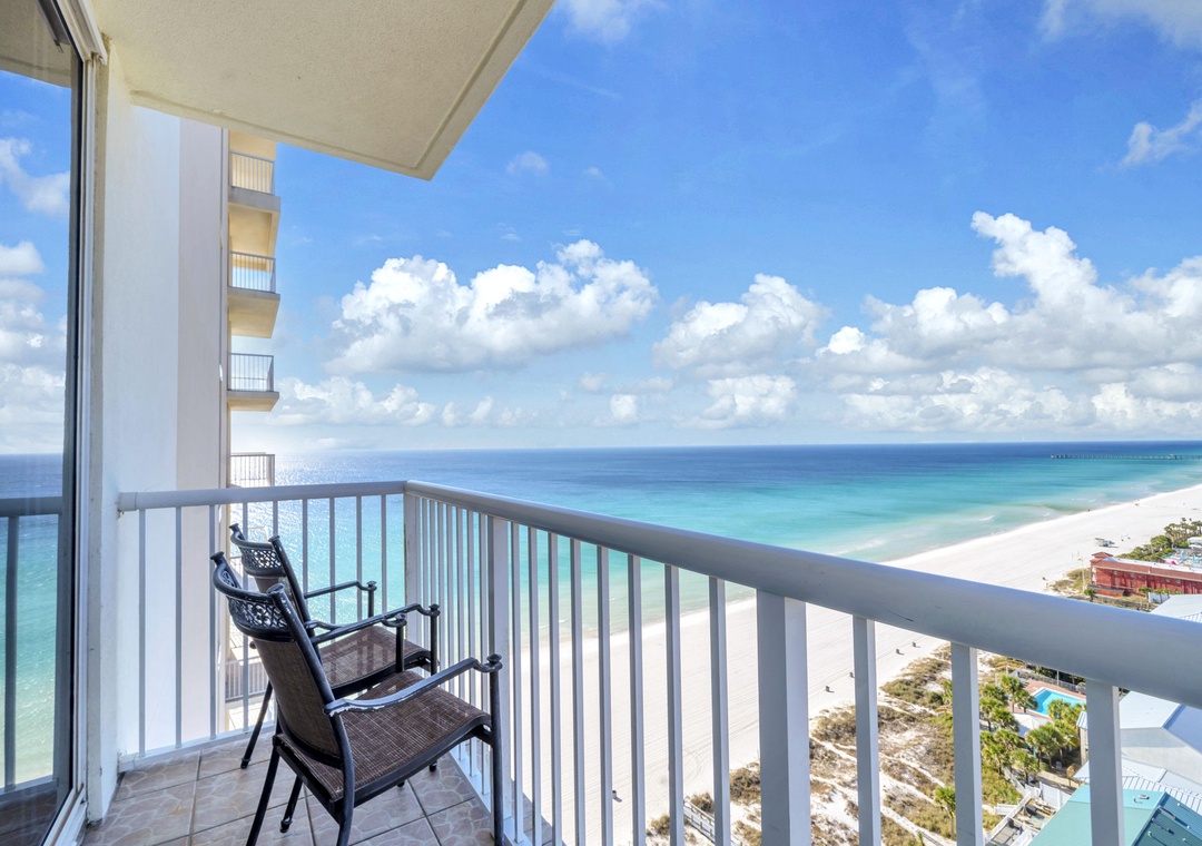 Majestic Beach Towers 1-1701 balcony