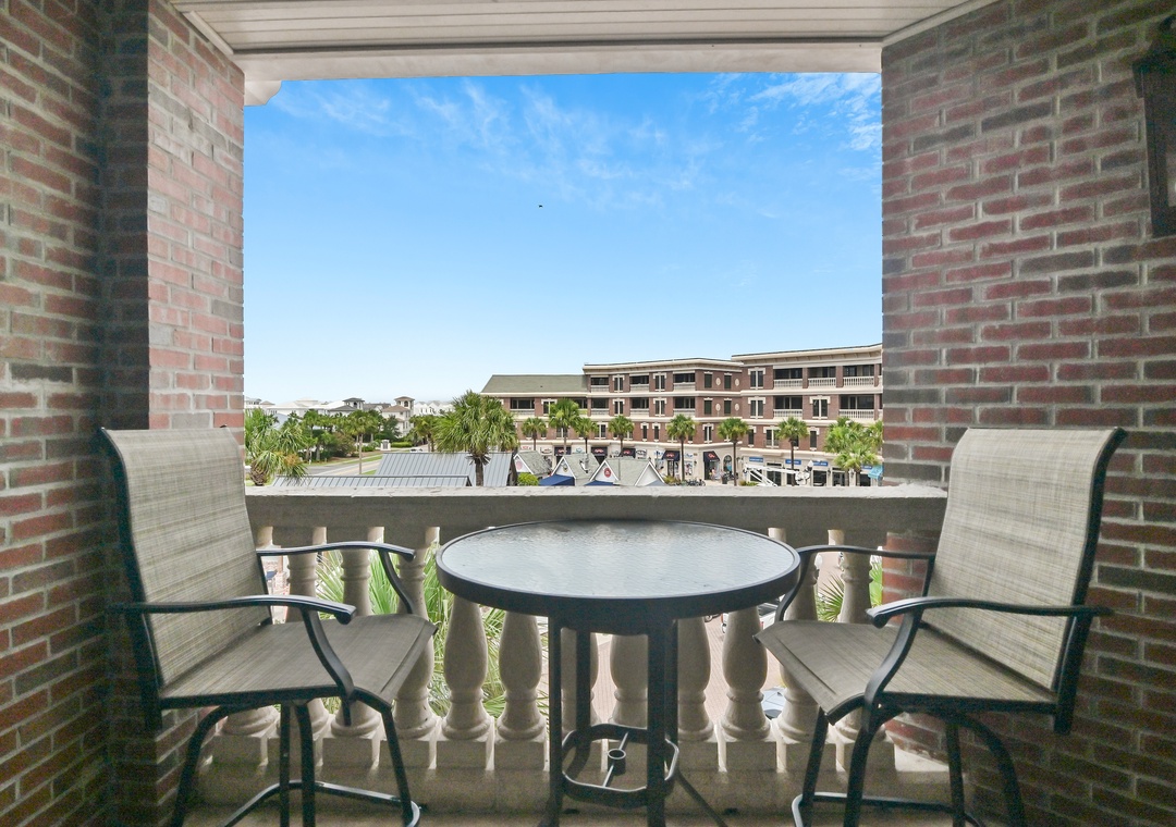 Enjoy your Balcony seating