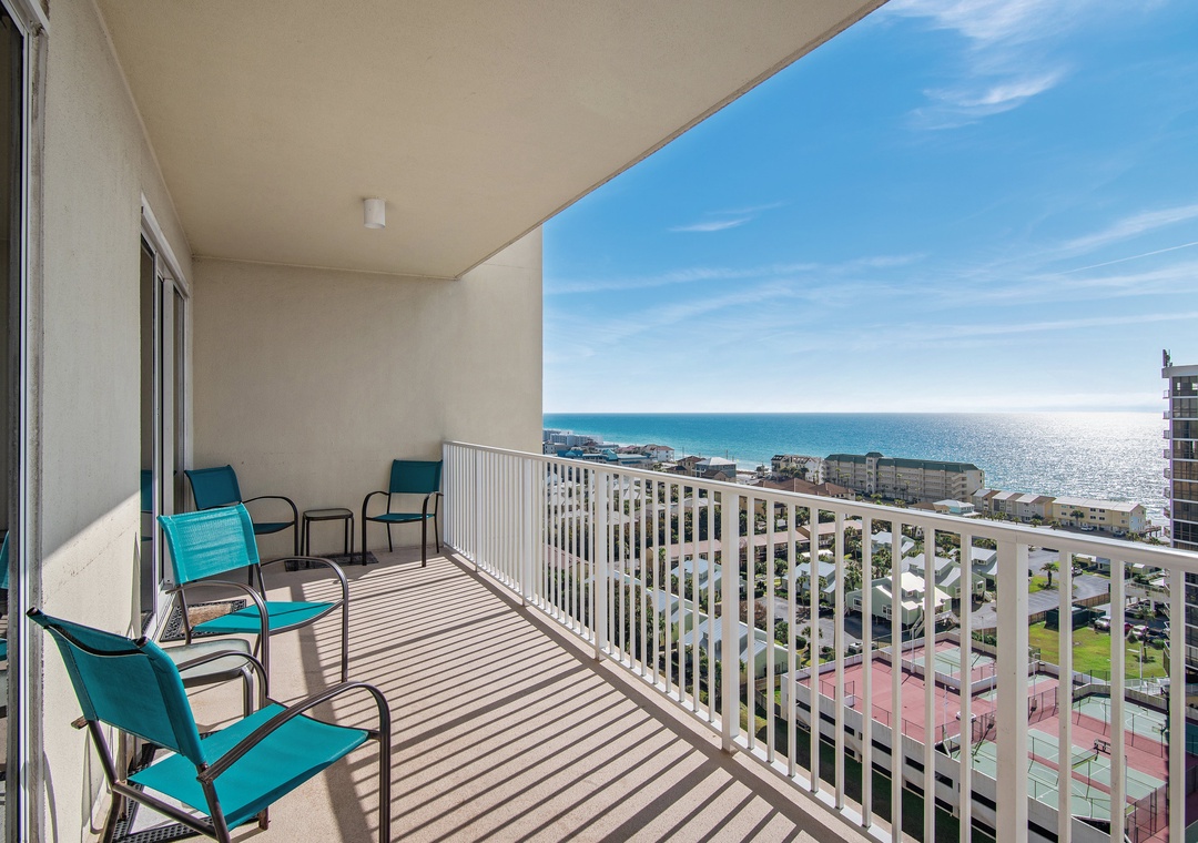 Ariel Dunes I 1503 balcony views