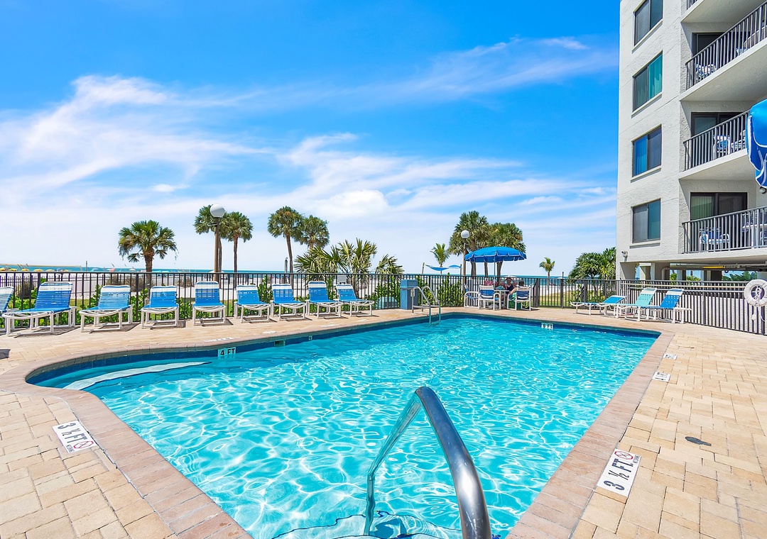 Heated Pool at The Caprice