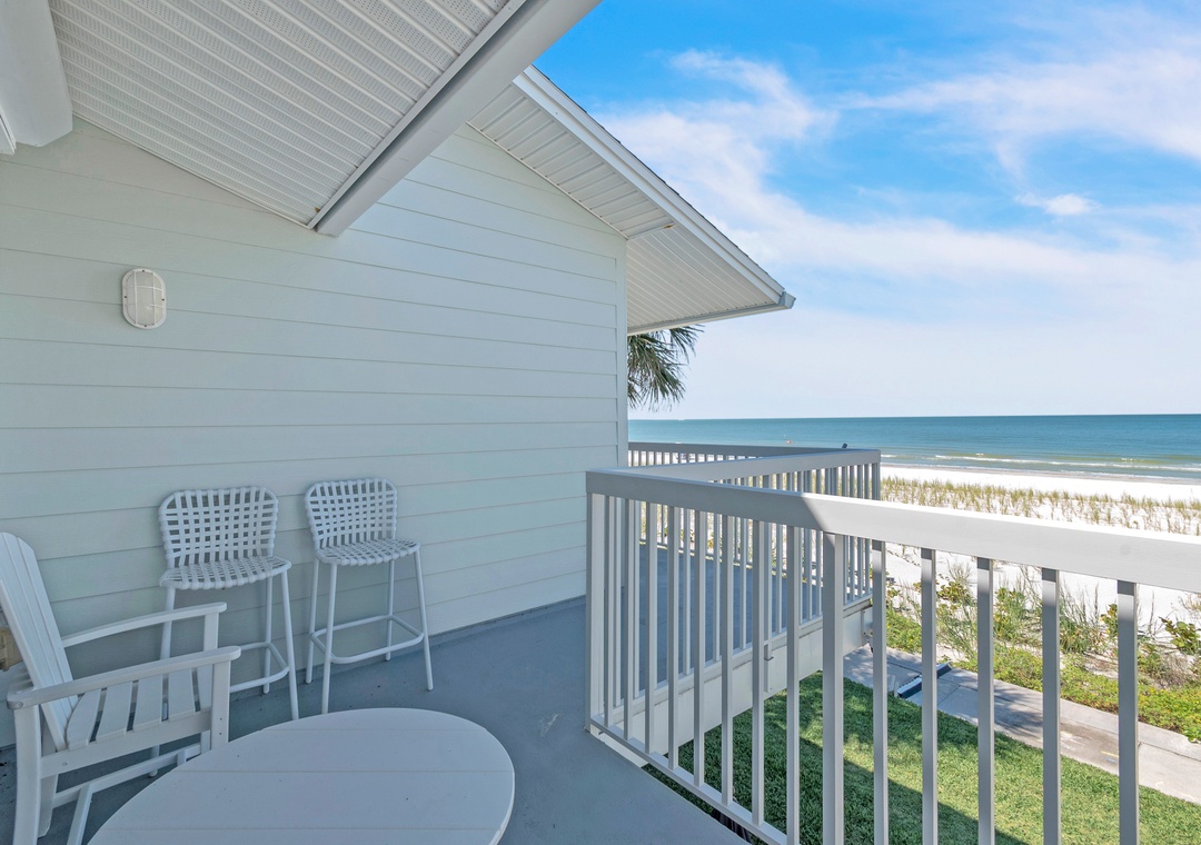 Second floor balcony