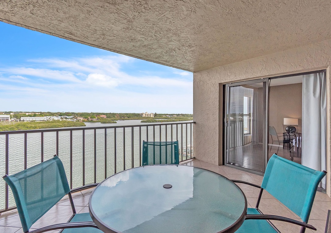Water Views from your Private Balcony