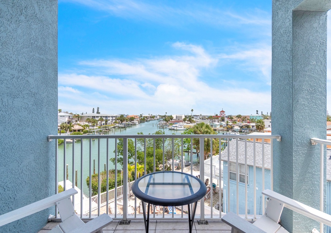 Private Balcony with Intracoastal Waterway Views