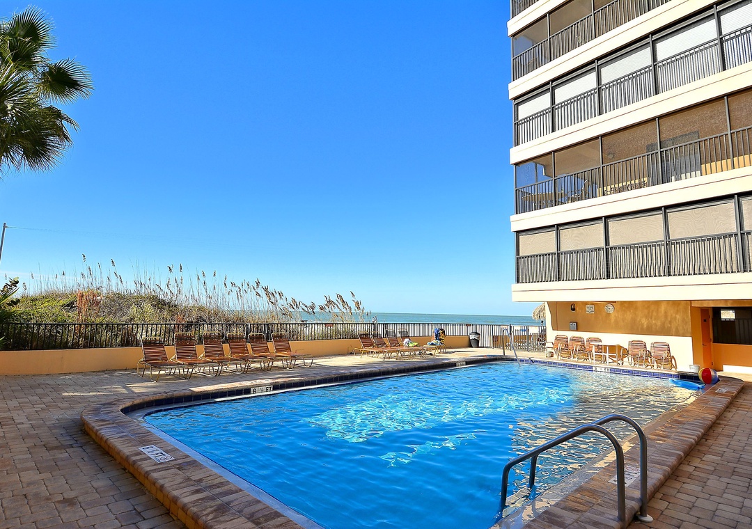 Pool Deck at Villa Madeira
