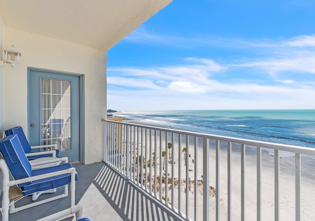 Incredible Gulf and Beach Views from your Private Balcony