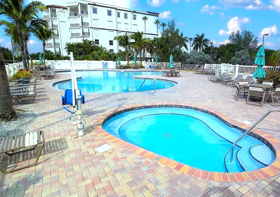Heated Pool and Hot Tub at Sunset Vistas