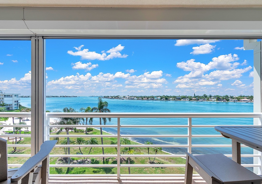 Awesome Views from the Balcony