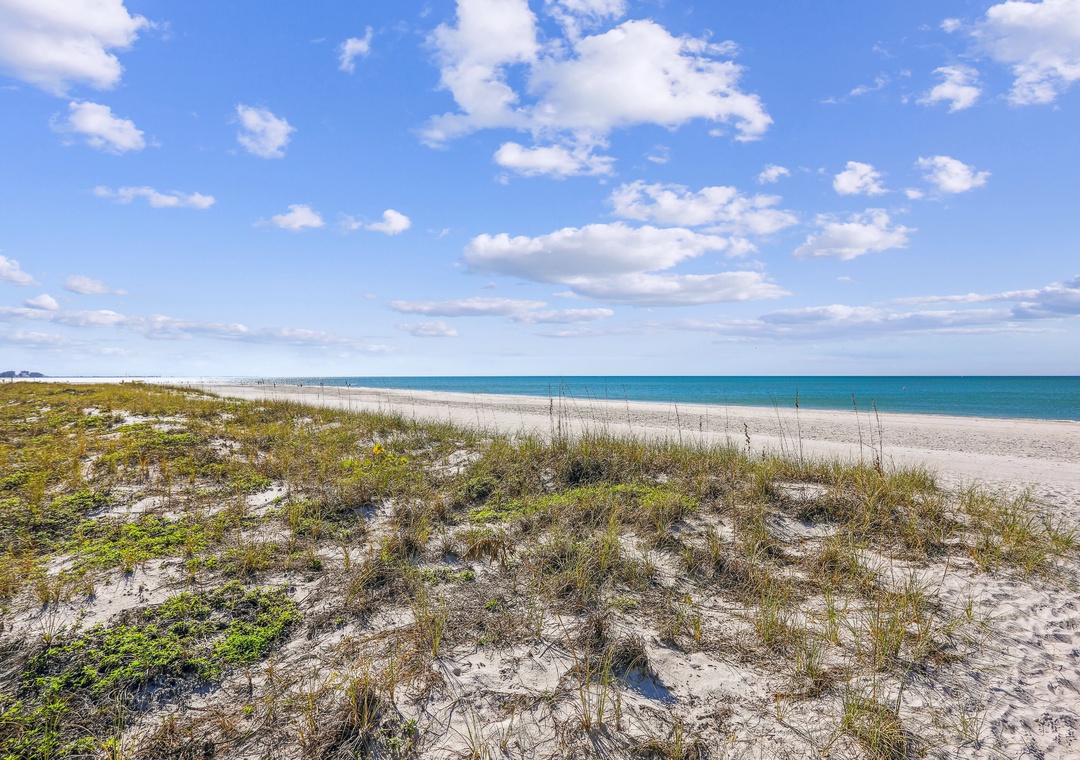 Beautiful Beaches just Across the Street!