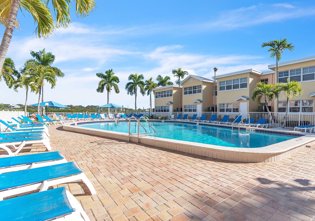 Heated Pool and Pool Deck