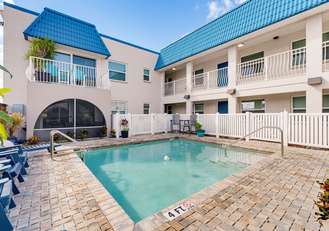 Onsite Pool at El Mar Condos