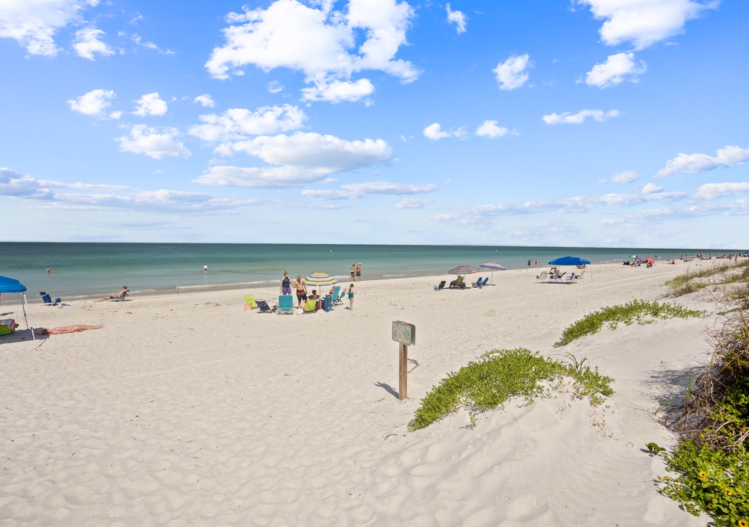 Beach front
