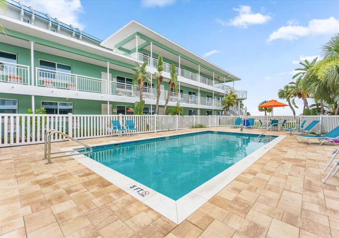 Onsite Pool at Tropic Terrace
