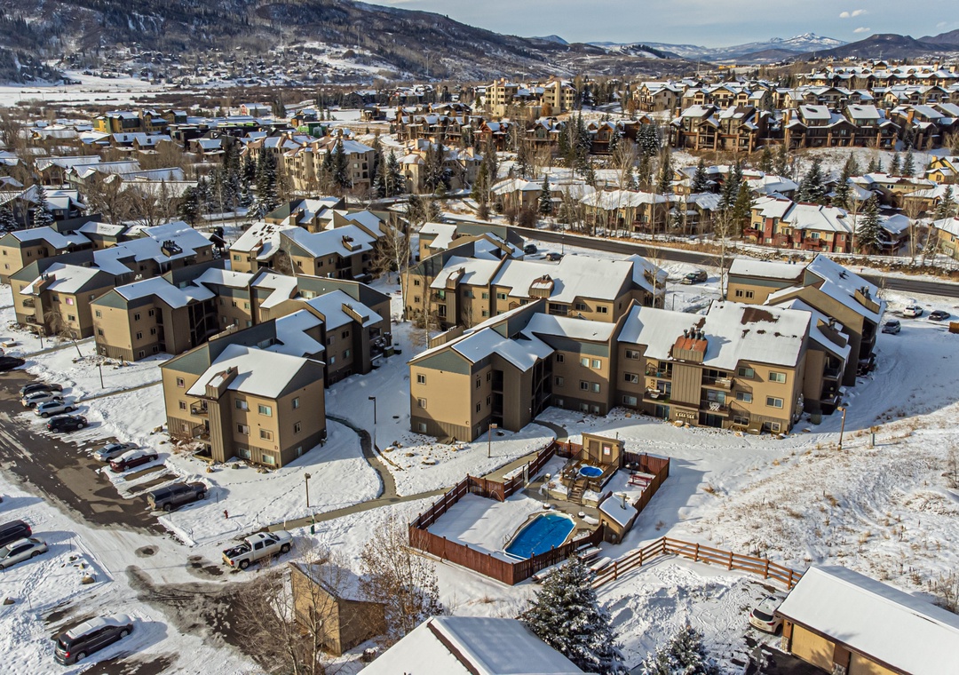 Drone shot of Shadow Run complex