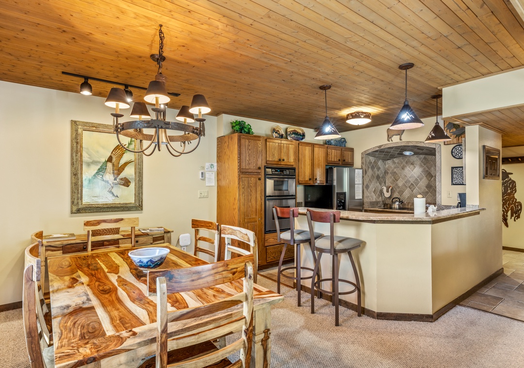 Dining Room with Kitchen