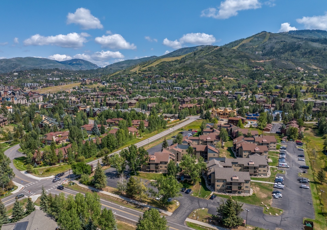 Drone shot of Shadow Run complex