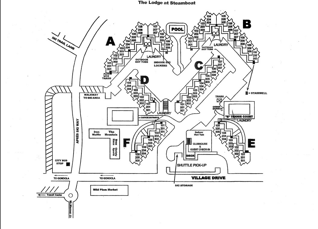 The Lodge Map