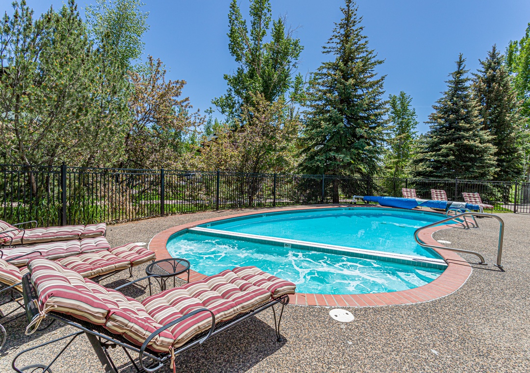 Community pool and hot tub