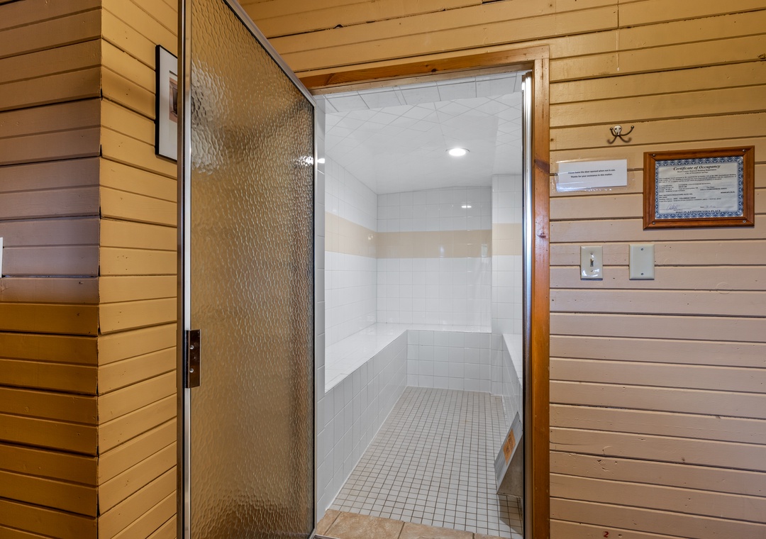 Community steam room