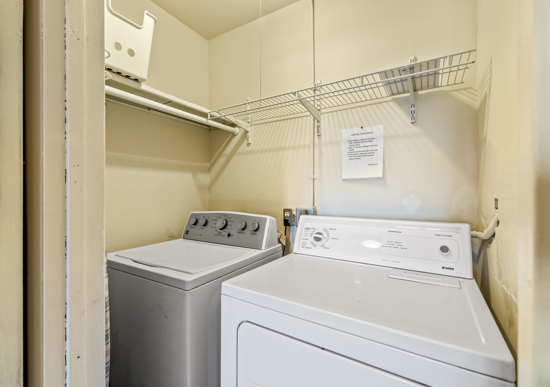 In Unit Laundry