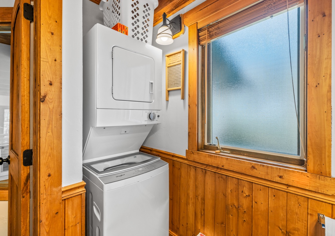 Main Level Bathroom + Laundry