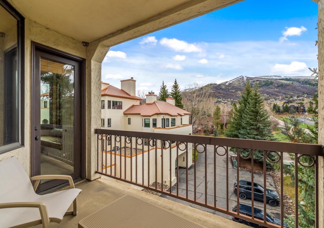 View from the balcony.