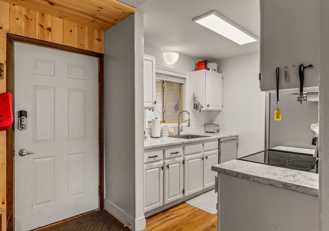 Entry and Kitchen