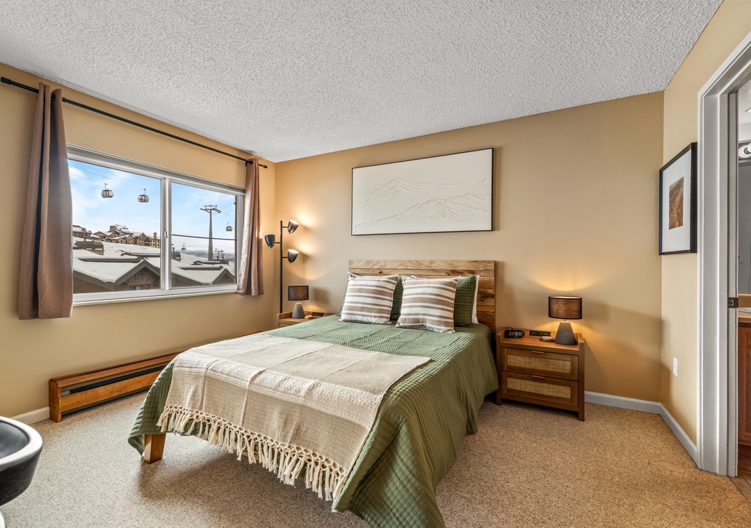 Bedroom - Privacy Wall Available