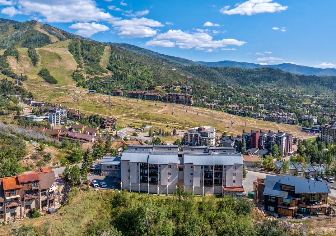 Nestled in a mountain community surrounded by forested peaks and nearby ski slopes, this property offers access to year-round alpine adventure and scenic natural beauty.