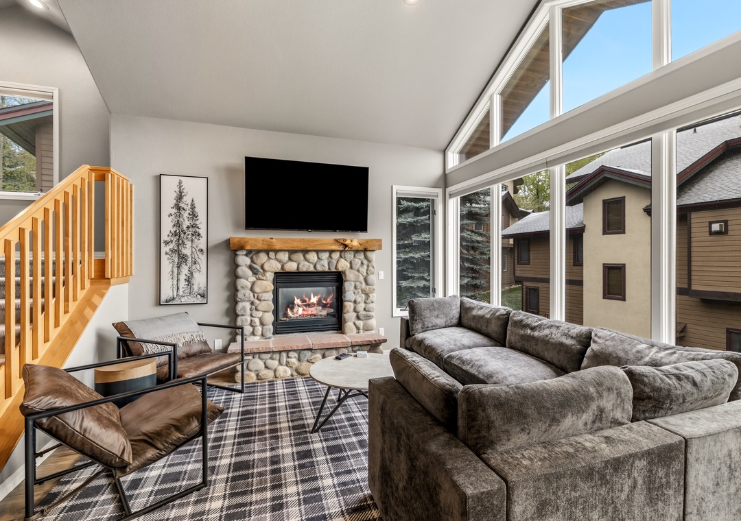 Living Area/Fireplace