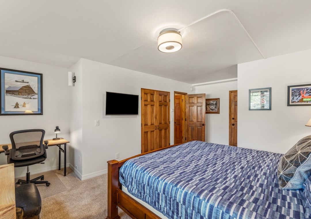 Primary Bedroom with Work Space