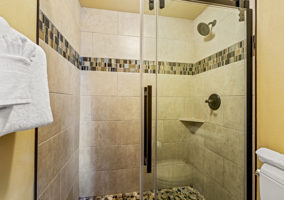 Walk-in shower/Second Bathroom
