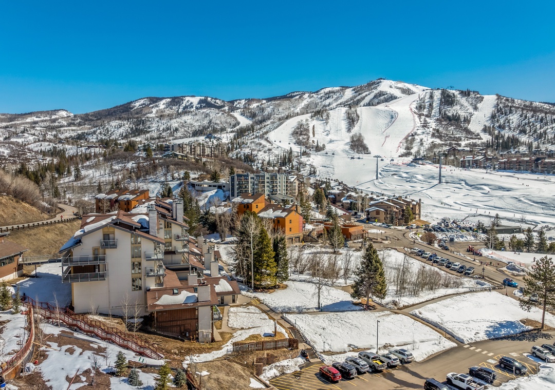 Aerial view of Mt. Werner