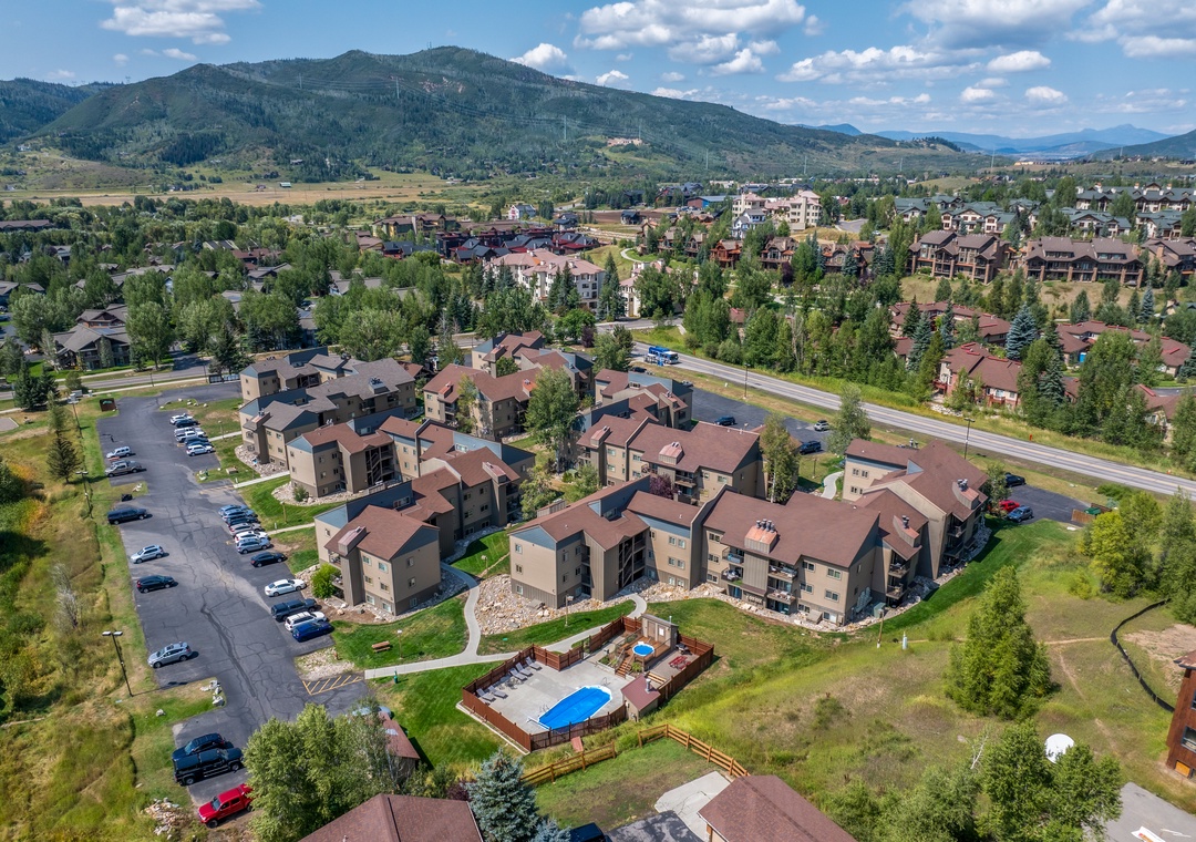 Drone shot of Shadow Run complex