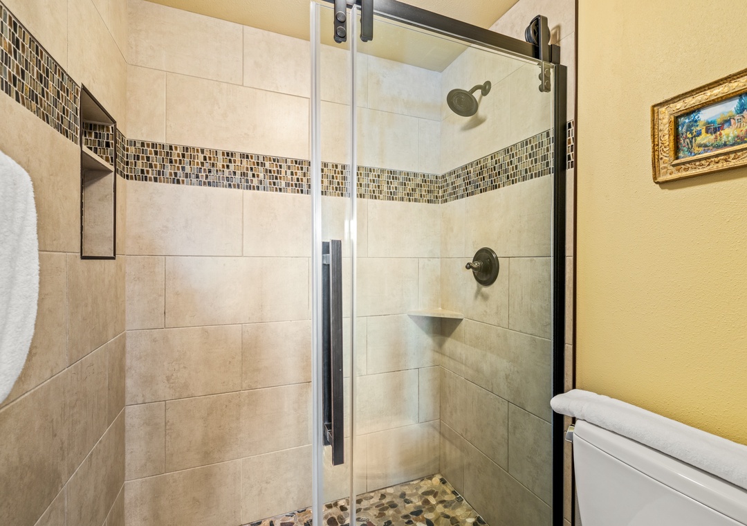 Walk-in shower/Primary Bathroom