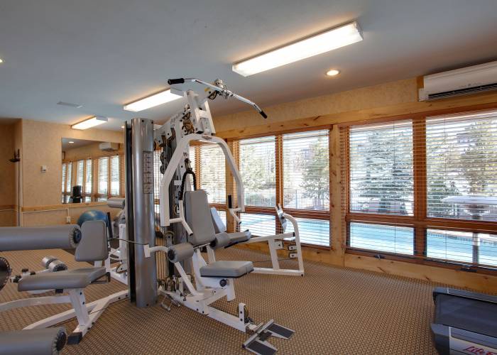 Fully-equipped fitness center