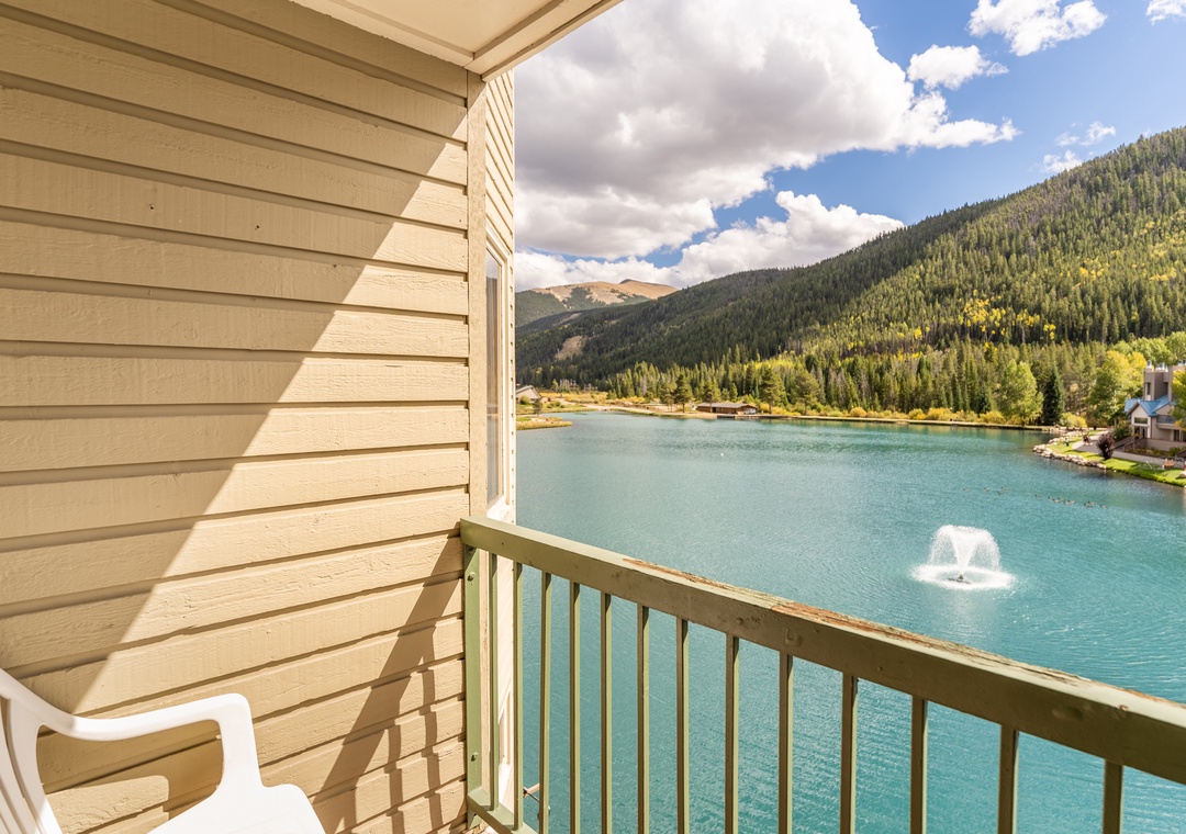 Step onto your private balcony and breathe in the crisp mountain air while gazing at pristine turquoise waters and forest-covered peaks.