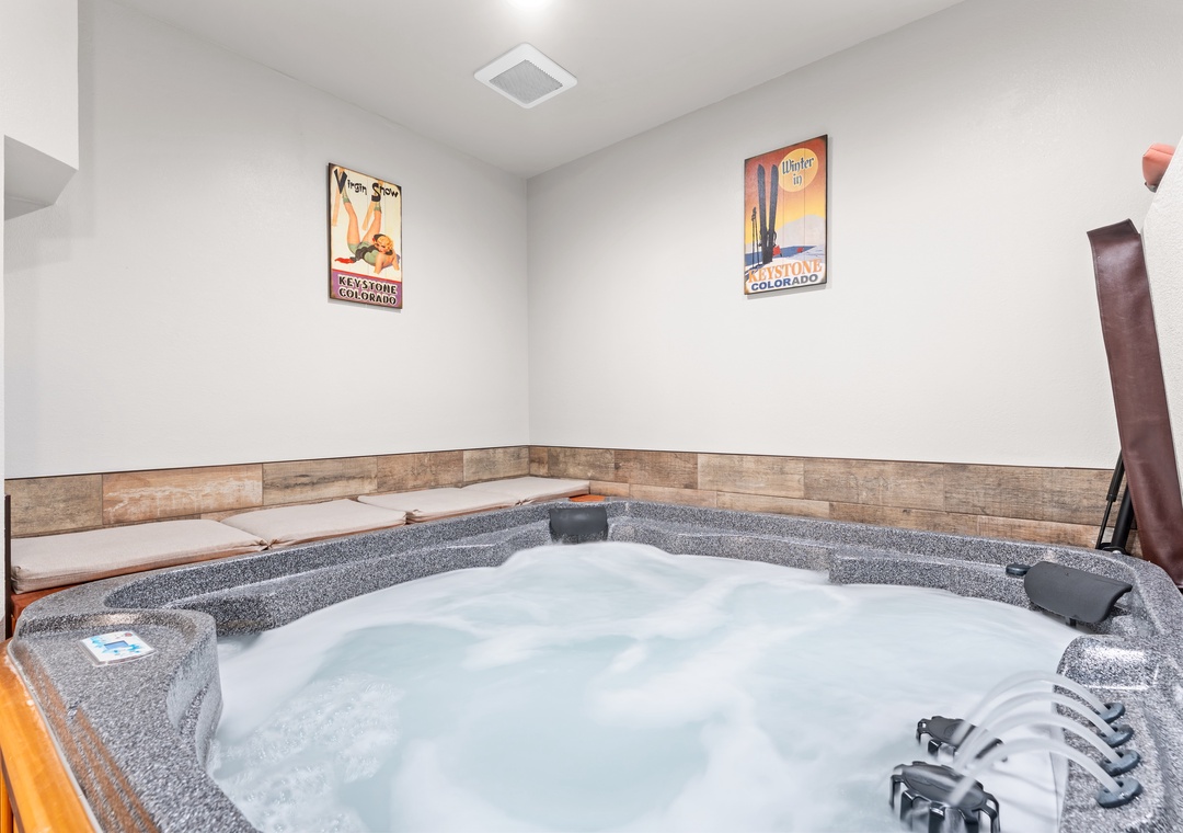 Melt away the day in your private hot tub—perfectly warm, inviting, and ready for you to unwind after exploring everything Colorado has to offer.