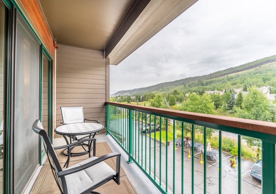 Sip your morning coffee on your private balcony while soaking in stunning mountain views that stretch endlessly beyond.