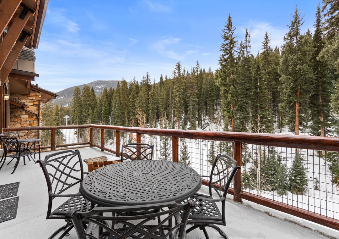 Breathe in crisp mountain air from your private balcony, where snowy peaks frame every meal and morning coffee becomes a scenic ritual.
