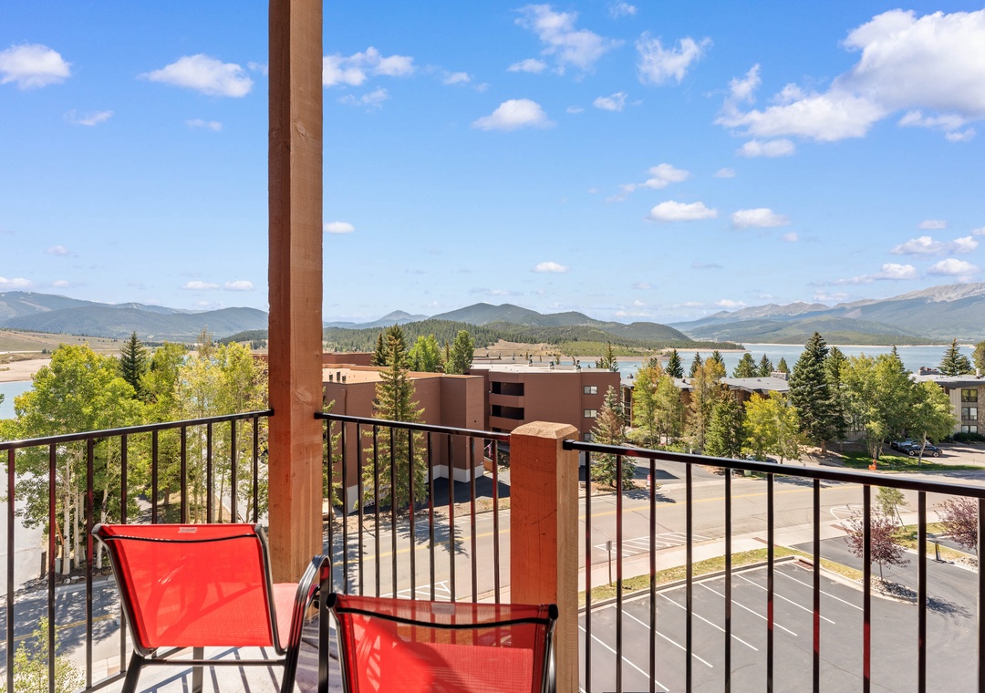 Step outside onto your private balcony and soak in stunning mountain and lake views. Perfect for morning coffee or watching the sunset over the peaks.