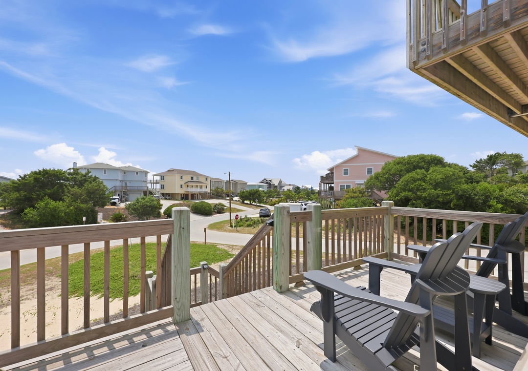 Dolphin Reach Up | View from Deck