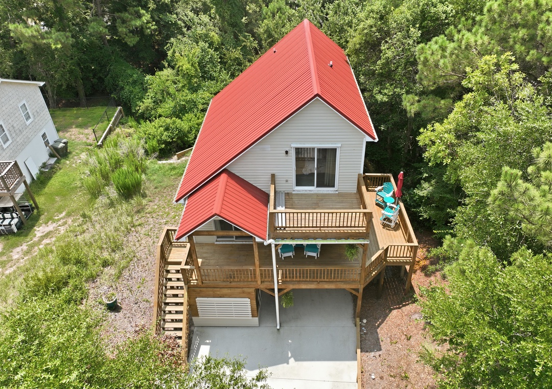 Ospreys Nest | Aerial View
