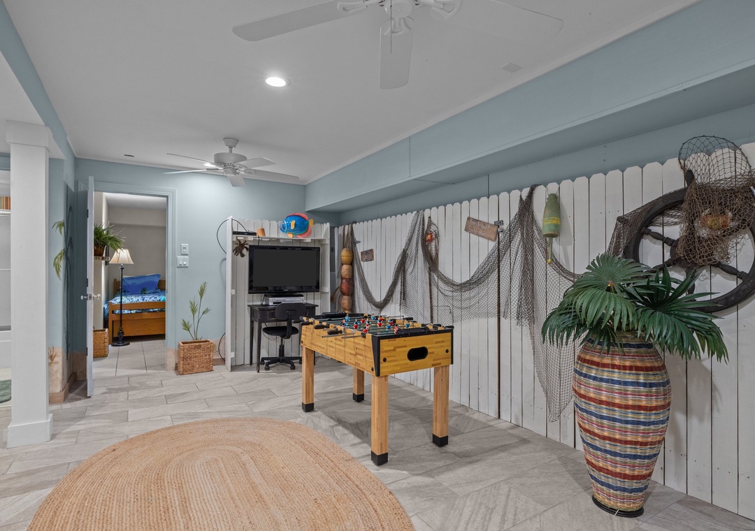 Rec Room and Bunk Room on the Ground Floor