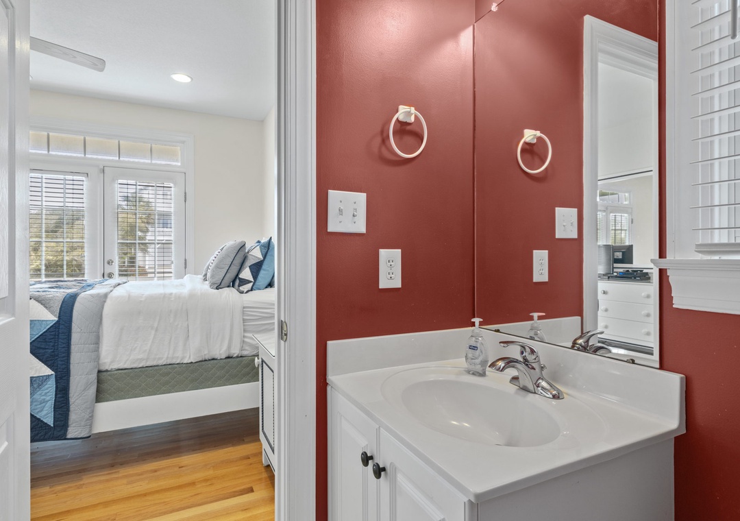 Attached bathroom