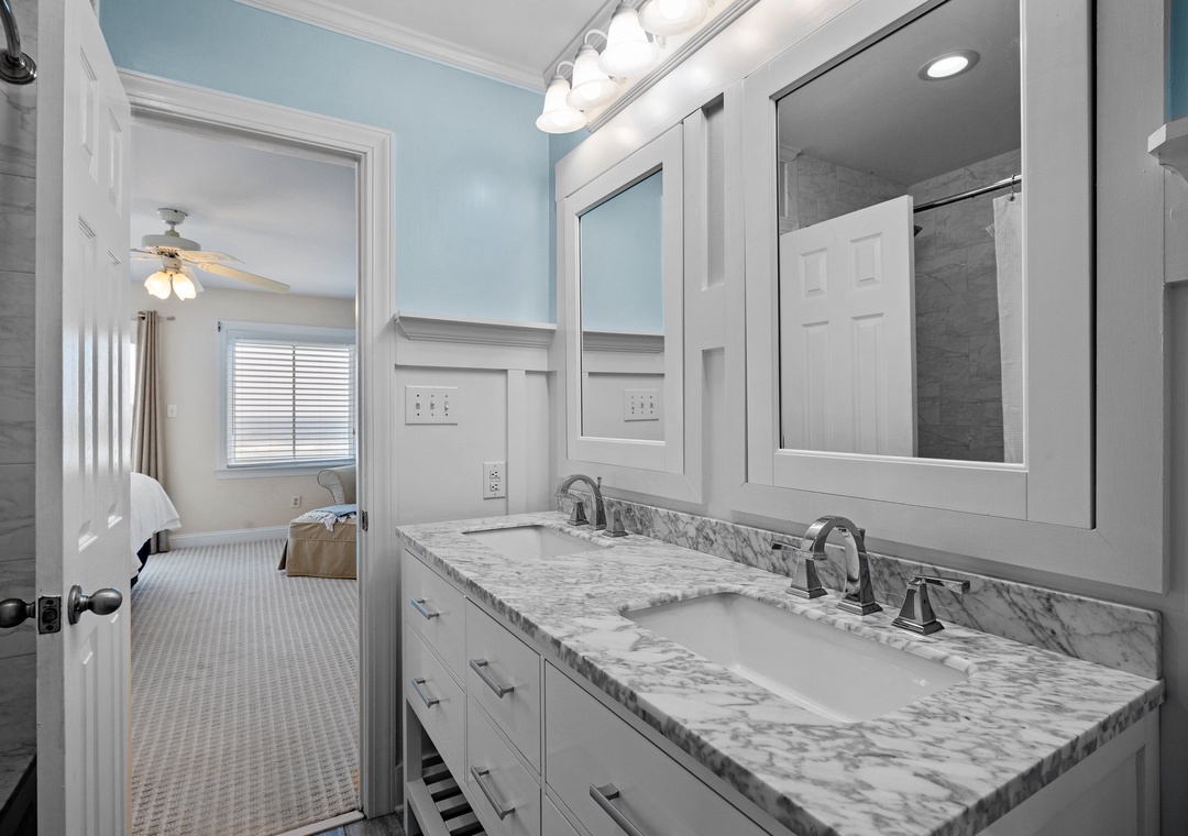 Attached bathroom
