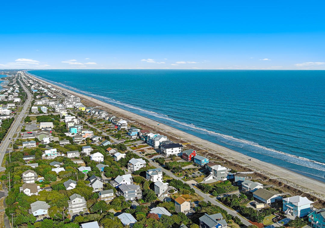 Sea Spray West | Coastal Aerial View