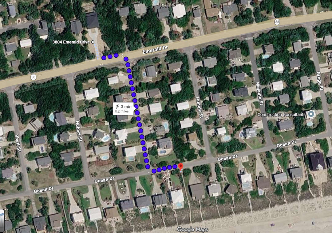 Quick 3 Minute Walk to the Beach Access