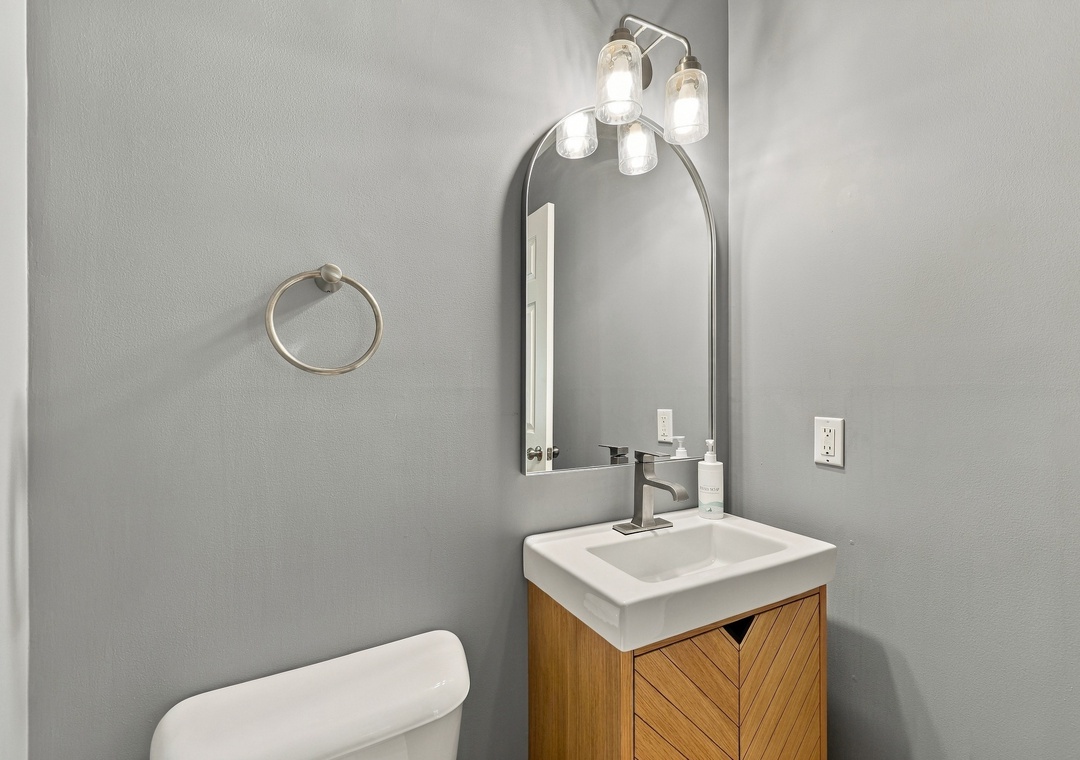 SpinAway | Ground Level Half Bathroom