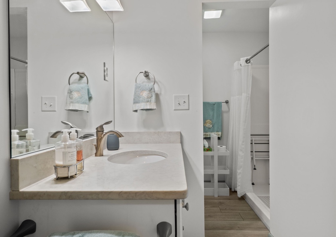 Mid-Floor Hallway Bathroom